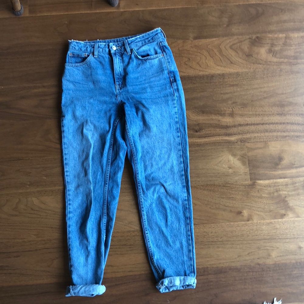 Topshop mom jeans